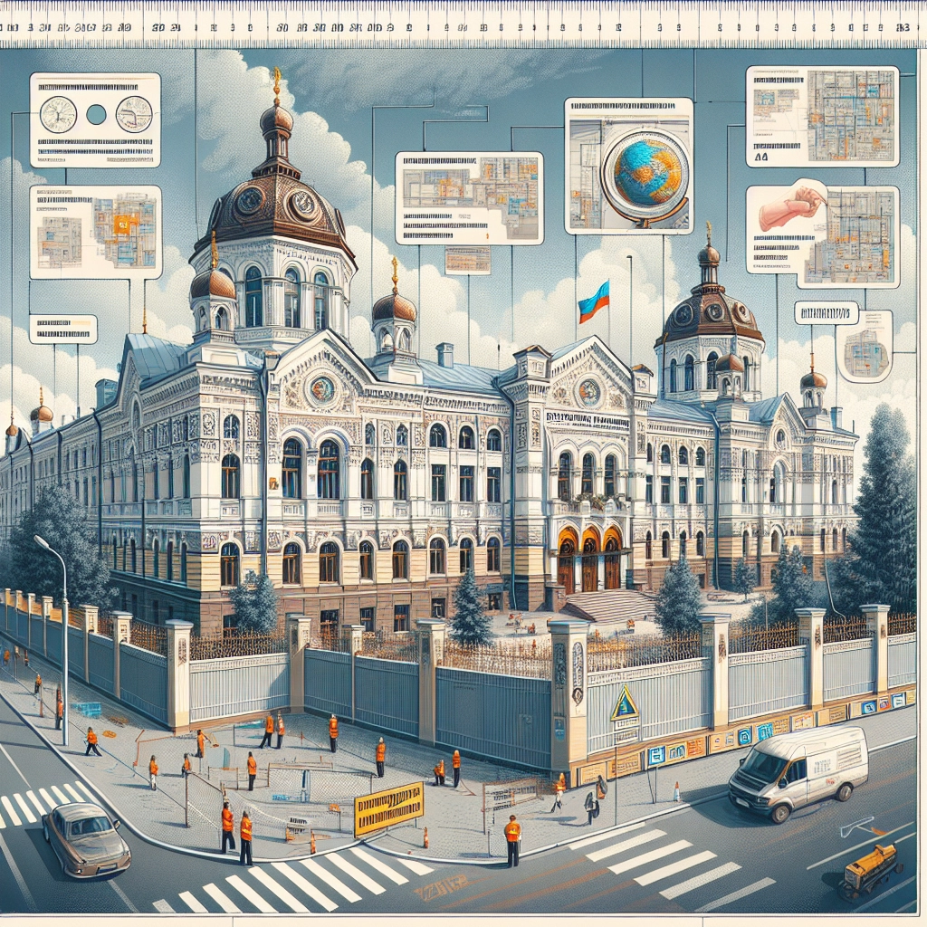 Featured Post Image - Капитальный ремонт Вятской гуманитарной гимназии: итоги и планы завершения к 20 августа