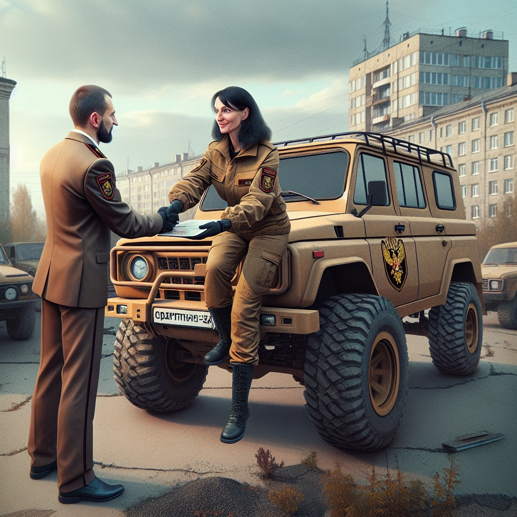 Featured Post Image - Конфискованный в Омутнинске внедорожник передан Минобороны и направлен в зону СВО