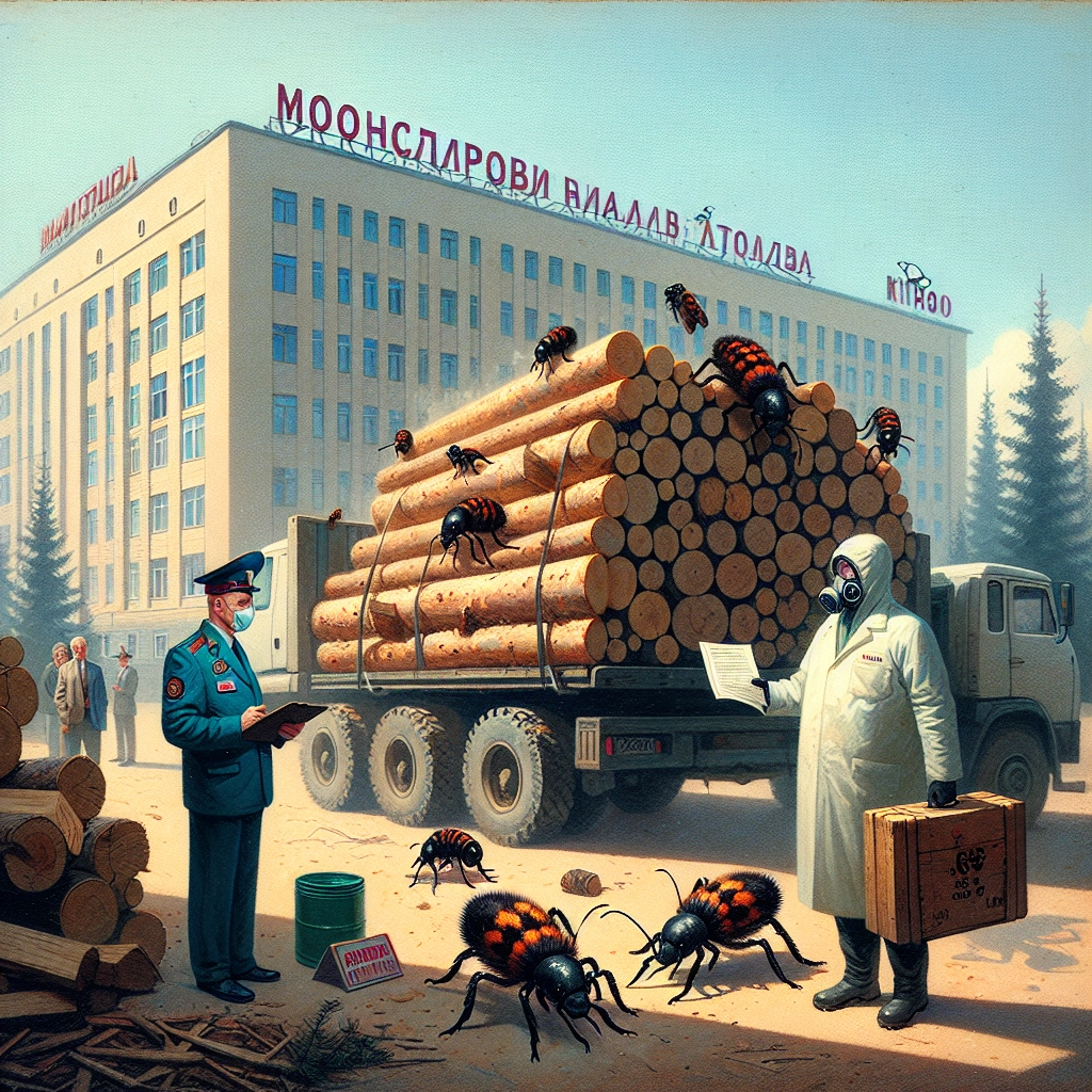 Featured Post Image - Лесопродукция с черным усачом не прошла контроль в Кирове — что произошло и чего ждать