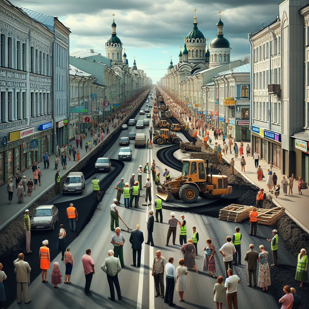 Featured Post Image - Казанская улица в Кирове откроется после реконструкции теплосетей: что сделано и чего ждать водителям