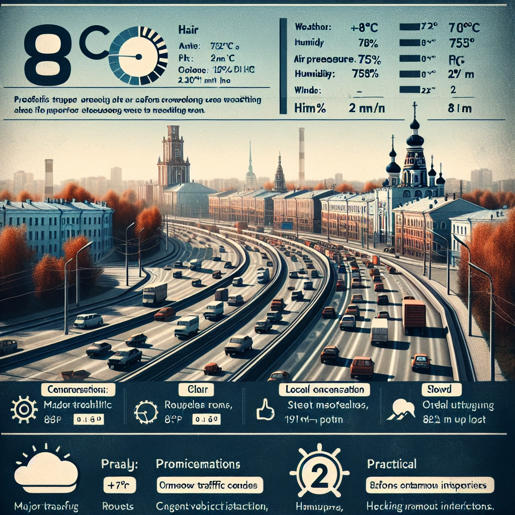 Featured Post Image - Нагруженность дорог 22 октября — два балла