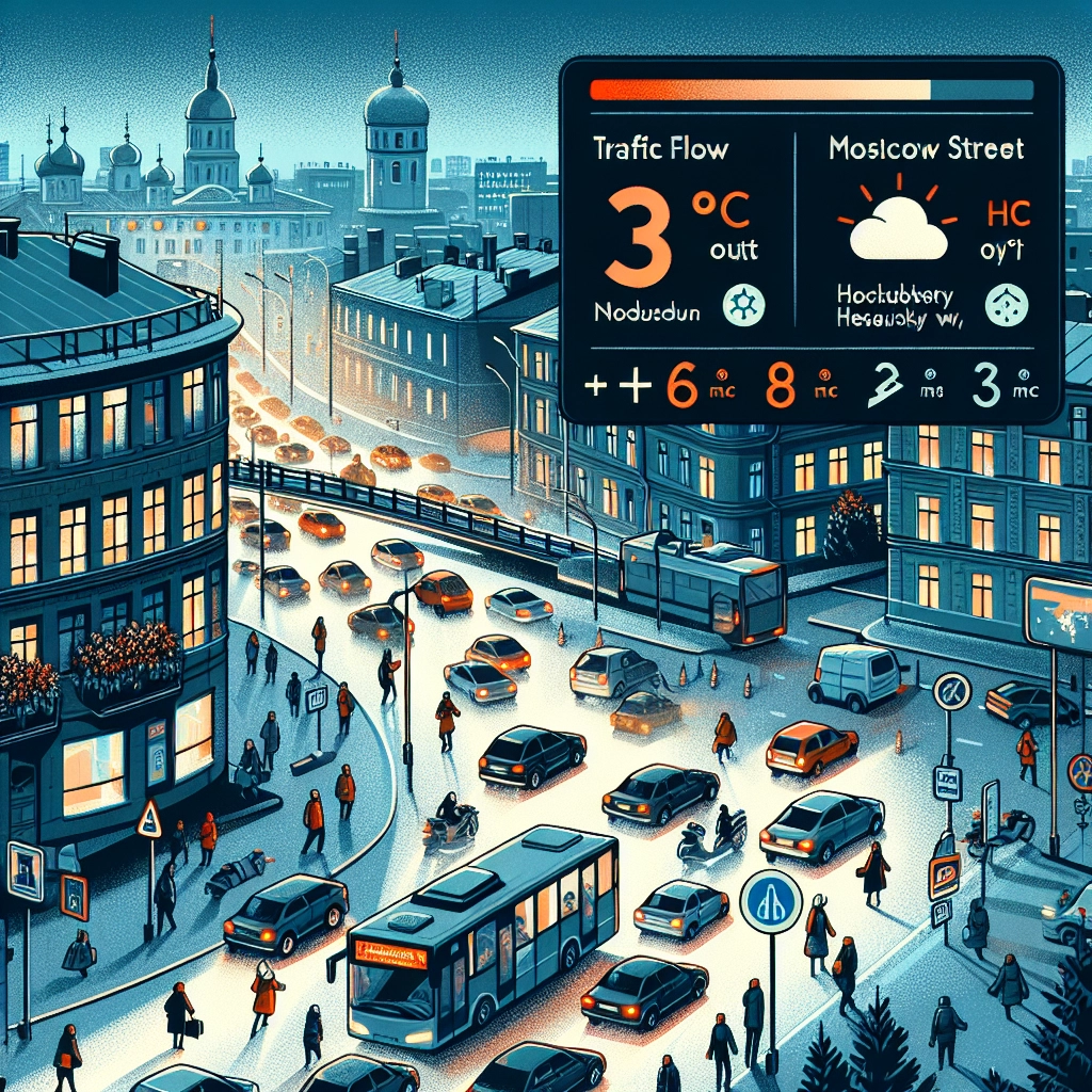 Featured Post Image - Загруженность дорог в Кирове 5 ноября — 3 балла. Советы водителям и пешеходам