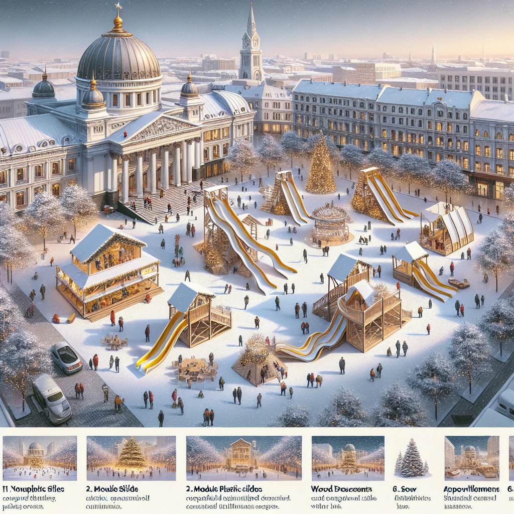 Featured Post Image - На Театральной площади собирают горки: что ждать к зимним праздникам в центре Кирова