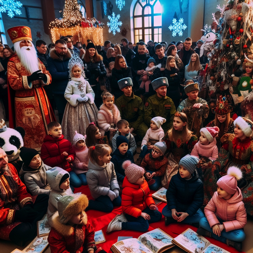 Featured Post Image - В Кирове для детей военнослужащих и росгвардейцев прошла праздничная ёлка