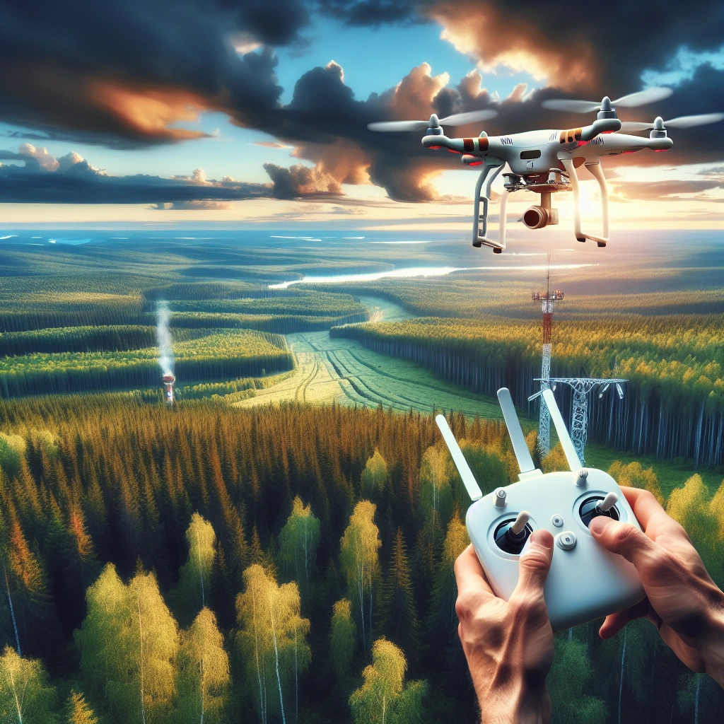 Featured Post Image - Как беспилотники помогают беречь леса Кировской области от пожаров