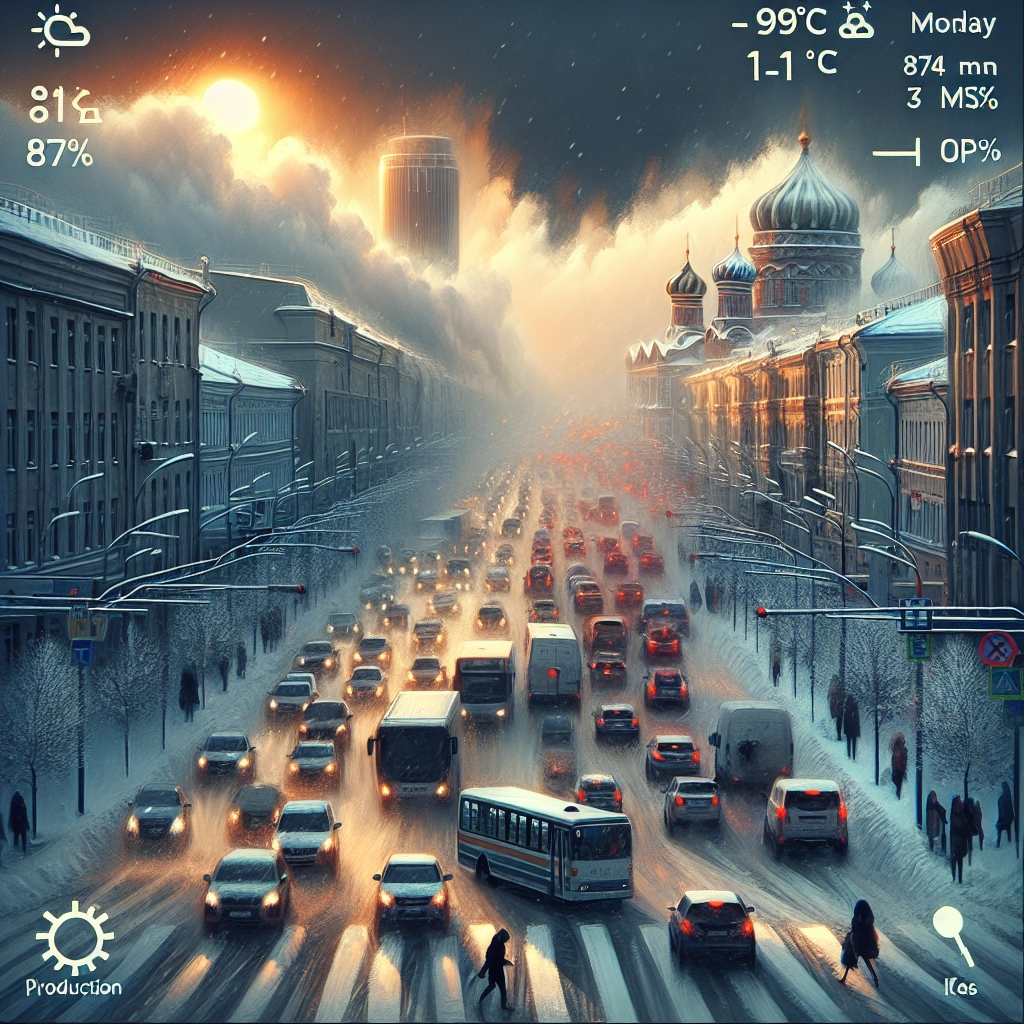 Featured Post Image - Загруженность дорог в Кирове: 4 балла в понедельник — что это значит для водителей