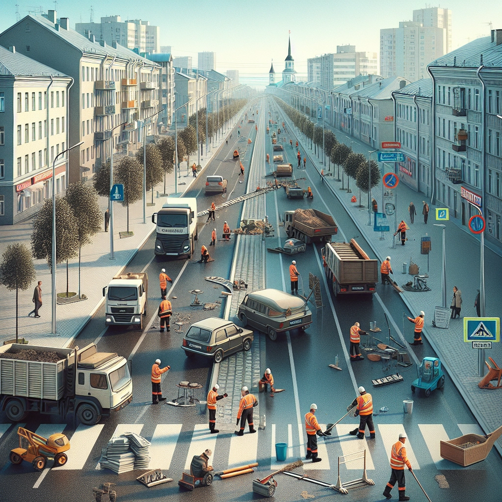 Featured Post Image - На содержание улично‑дорожной сети Кирова выделили более 12,4 млн рублей: что важно знать жителям и подрядчикам